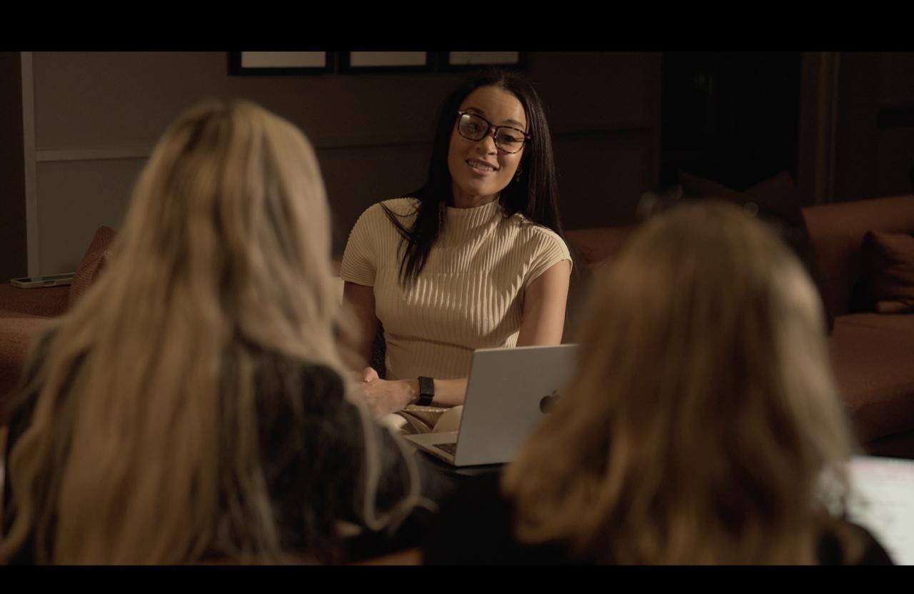 Participants at the Entering Financial Services workshop learning about FCA compliance